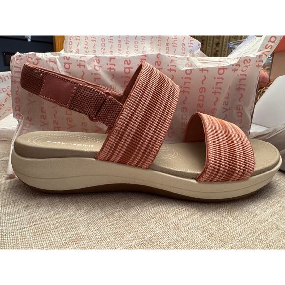 Easy Spirit Tristen9 Comfort Sandals - Pink ROSE - VARIOUS SIZES In WIDE & REG - Picture 5 of 7